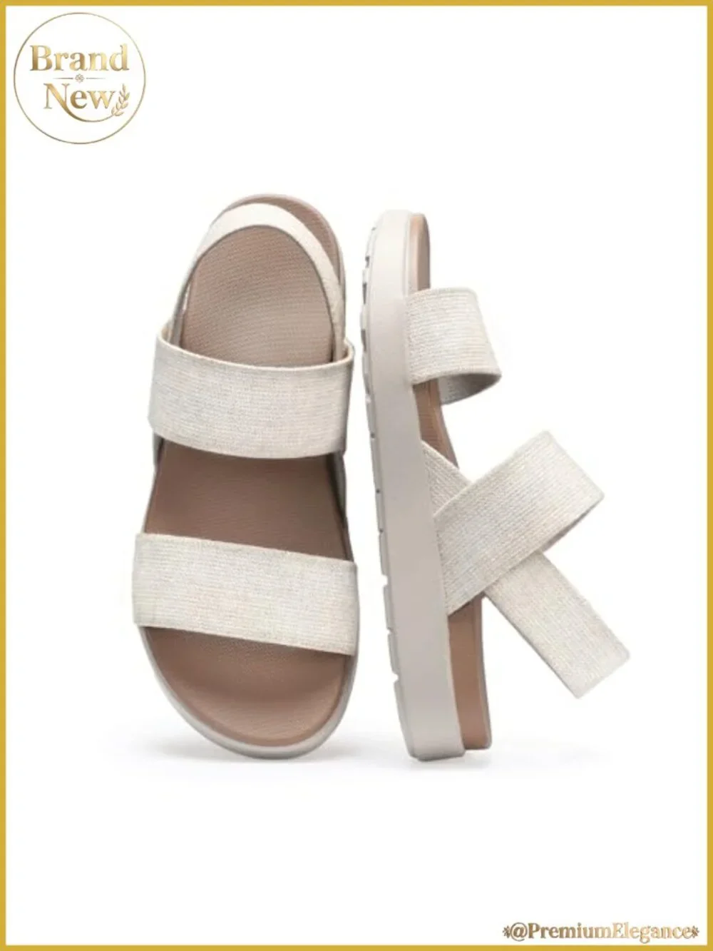 Women's Comfortable Walking Sandals with Arch Support Platform